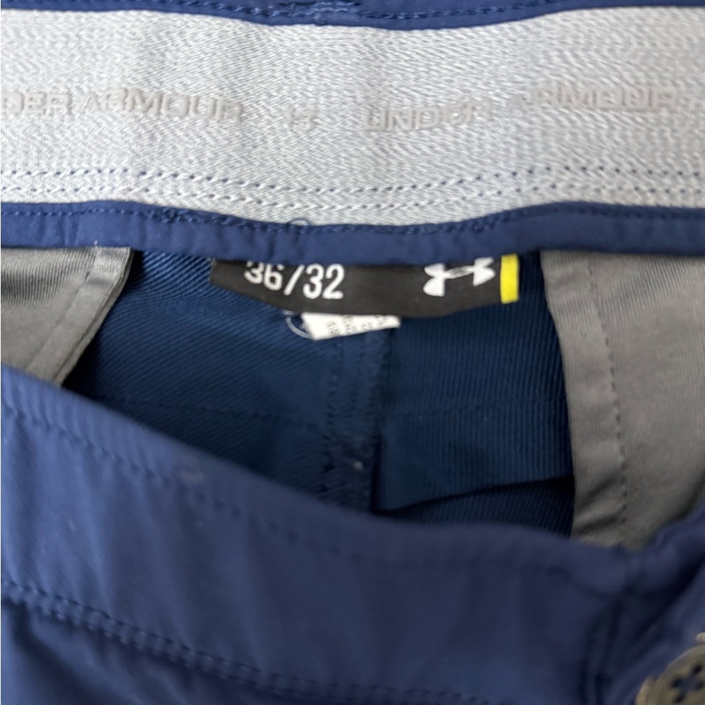 Under Armour Navy Blue Golf Pants size 36x32